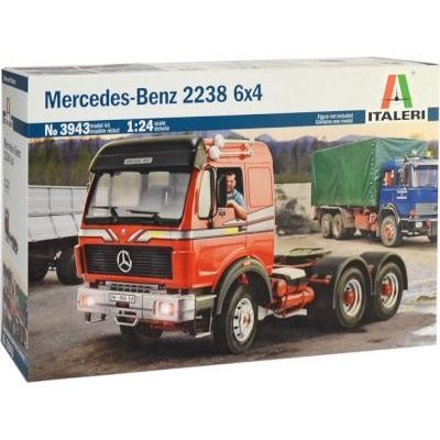 Photo of Italeri Mercedes-Benz 2238 6x4 With Super Decal Included