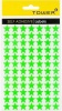 Tower Stars Stickers - Fluorescent Green - 420 Stickers Photo