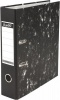 Bantex Lever Arch File A4 Board Black Mottle Photo