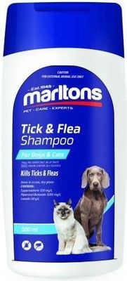 Photo of Marltons - Tick & Flea Shampoo - For Dogs & Cats - 500ml