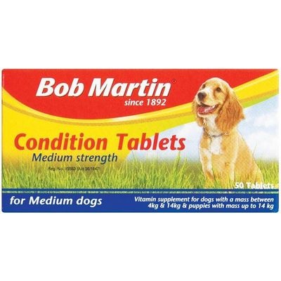 Photo of Bob Martin Multicare Condition Tablets for Medium Dogs