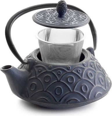 Photo of Ibili Oriental Cast Iron Tetsubin Teapot with Infuser - Verde