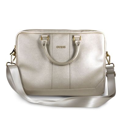 Photo of Guess - Saffiano Computer Bag 15" Beige