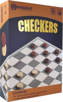 Photo of Medalist Deluxe Checkers Set