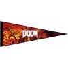 Fanattik Felt Pennant Wallscrolls - DOOM - [Parallel Import] Photo