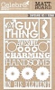 Celebr8 A Guy Thing Matt Board Equi - Mini Words Photo