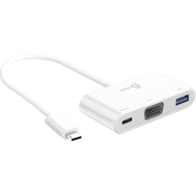 Photo of J5 Create JCA378 USB Type-C to VGA & USB 3.0 Adapter with Power Delivery