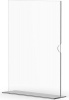 Parrot Products Parrot Acrylic Double Sided Menu Holder - A4 Portrait Photo