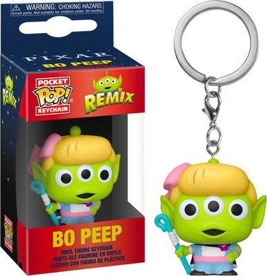 Photo of Funko Pocket Pop! Disney Pixar Alien Remix Keychain - Bo Peep