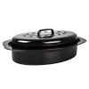 Kaufmann Enamel Coated Oval Pan with Lid Photo