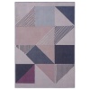 Carpet City Factory Shop Geometric Polyester Print Area Rug Photo