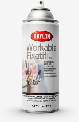 Photo of Krylon Clear Workable Fixatif