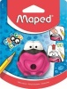 Maped Croc Croc 1 Hole Frog Canister Sharpener on Card - Photo