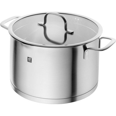 Photo of Zwilling Trueflow Stainless Steel Stew Pot with Glass Lid