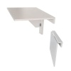 SpaceSave Folding Wall Mounted Drop-Leaf Table Photo