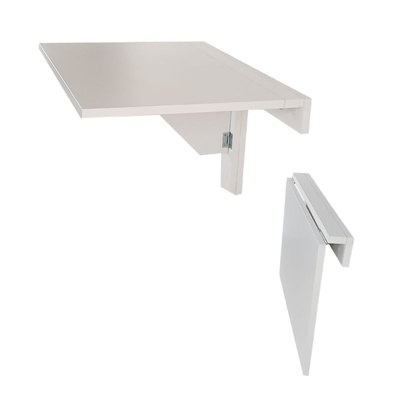 Photo of SpaceSave Folding Wall Mounted Drop-Leaf Table