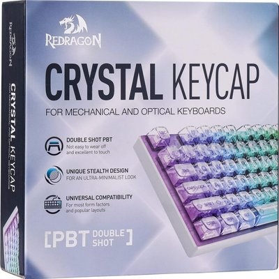 Photo of Redragon Crystal Mechanical Keycaps