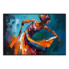 Fancy Artwork Canvas Wall Art :Expressive Brushstrokes Vivid Colors - Photo