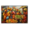 Fancy Artwork Canvas Wall Art :African Women at The Market - Photo