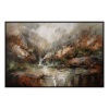 Fancy Artwork Canvas Wall Art :Abstract Piece Embodies Ethereal Beauty - Photo