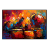 Fancy Artwork Canvas Wall Art :Drums Celebration By Vibrant Expressions - Photo