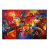 Fancy Artwork Canvas Wall Art :Rhythmic Fusion By Vibrant Rhythms Vibrant - Photo