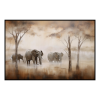 Fancy Artwork Canvas Wall Art :Savannah Dreams By Chromatic Expressions Abstact - Photo
