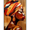 Fancy Artwork Canvas Wall Art :Beauty African Abstract - Photo