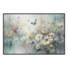 Fancy Artwork Canvas Wall Art :Soft Pastel Hues Gentle Strokes - Photo