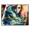 Fancy Artwork Canvas Wall Art :Beautiful Acrylic Water Colour - Photo