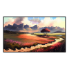 Fancy Artwork Canvas Wall Art :Landscape with Grass - Photo