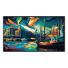 Fancy Artwork Canvas Wall Art :Victoria and Alfred Waterfront Abstract - Photo