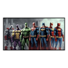 Fancy Artwork Canvas Wall Art :Superheroes Interpolated - Photo