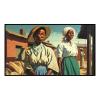 Fancy Artwork Canvas Wall Art :Sad Soweto Women - Photo
