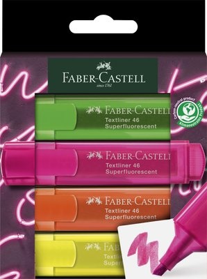 Photo of Faber Castell Faber-Castell Textliner 46 Superfluorescent Highlighters