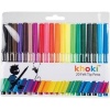 Khoki Colour Therapy Fine Tip Felt Pens - Set of 20 Photo
