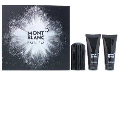 Photo of Mont Blanc Emblem Gift Set - Eau de Toilette & After Shave Balm & Shower Gel - Parallel Import
