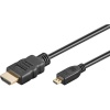 Goobay 53781HDMI cable 1 m HDMI Type A HDMI Type D Black Photo