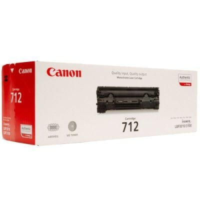 Photo of Canon 712 Black Laser Toner Cartridge