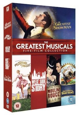 Photo of The Greatest Musicals: 5-Film Collection - The Greatest Showman / The Sound Of Music / West Side Story / Moulin Rouge /