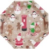 Ginger Ray Santa & Friends Paper Plates Photo