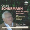 Gerard Schurmann: Music for Violin and Piano Photo