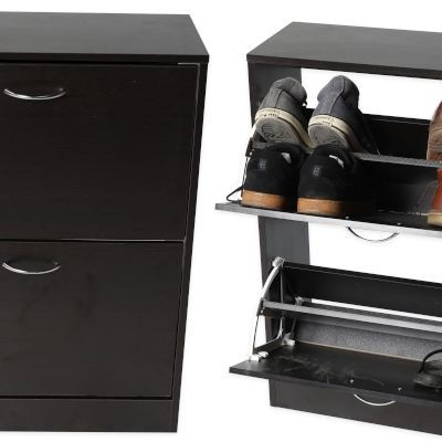 Photo of Kaio Salerno 2 Layer Shoe Cabinet Home Theatre System