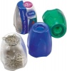Bantex Optima Opaque Paper Clip Dispenser with Magnetic Round Top Photo