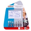 Parrot Self-Adhesive Laminating ID Tags with Clips Photo