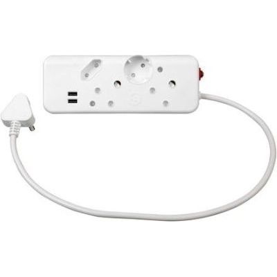 Photo of Ellies 4-Way 2 x USB Multiplug