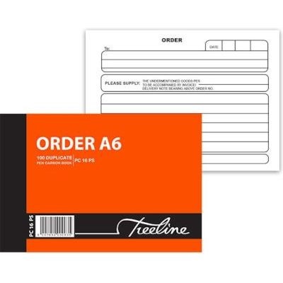 Photo of Treeline Duplicate Pen Carbon Order Book