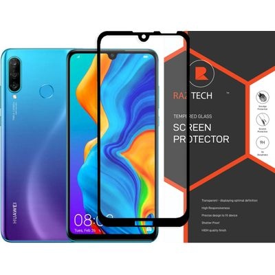 Photo of Raz Tech Full Cover Tempered Glass for Huawei P30 lite MAR-L01A - Black