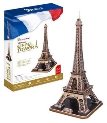 Photo of Cubic Fun 3D Puzzle - Eiffel Tower 3D Puzzle