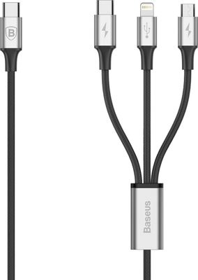 Photo of Baseus 3A 3-in-1 Rapid Series USB-C to Type-C/Micro/Lightning